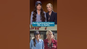 Tina Fey & Amy Poehler vs. Pam Bondi & Kristi Noem on SNL