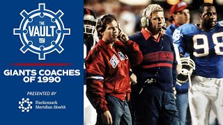 Bill Parcells' SUPER Coaching Staff in 1990 Season; Tom Coughlin, Bill Belichick | New York Giants