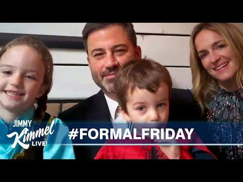 Jimmy Kimmel’s Quarantine Minilogue - Formal Friday, Testy Trump & The Killers