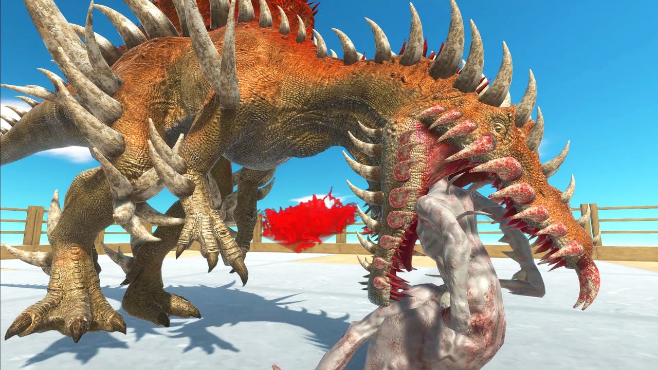 Mutant Spino Gene - 01(MSG-01) Savage Dinosaur - New Update Animal Revolt Battle Simulator