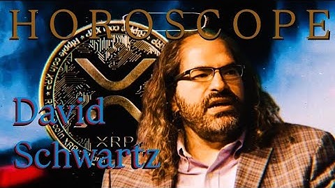 Astrology Chart Of David Schwartz The Architect Of XRP & Ledger Ripple CTO Blockchain Crypto Master