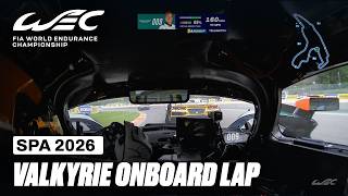 Aston Martin Valkyrie Hypercar Onboard | TotalEnergies 6 Hours of Spa 2026 | FIA WEC