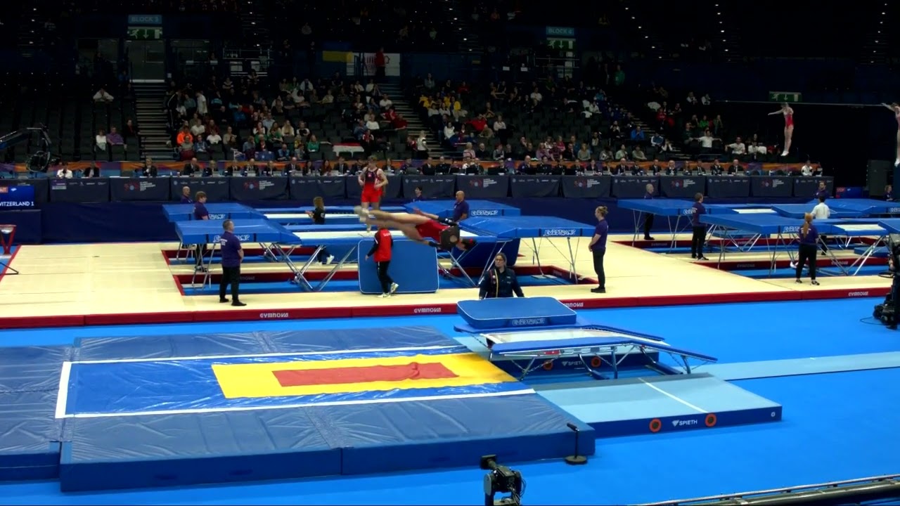 Youtube video: ZARZUELA Carmen (ESP)_W_2023 Trampoline Worlds_Qualification_Double Mini_R1