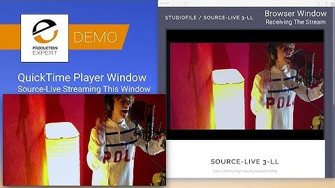 Source Elements Source-Live LL Exclusive Pre Release Release Demo Of Low Latency Streaming Software