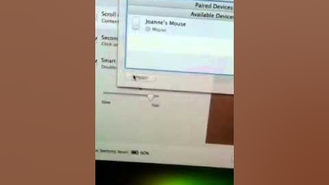 Cydia mouse pointer using Bluetooth mouse