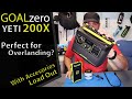 NEW Goal Zero Yeti 200X Power Station with Perfect Accessories