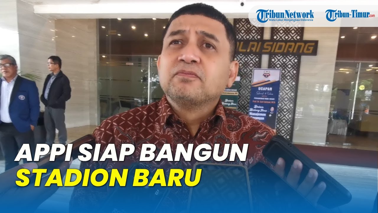 Janji Tak Sekadar Janji, Appi Siap Bangun Stadion Baru untuk PSM Makassar