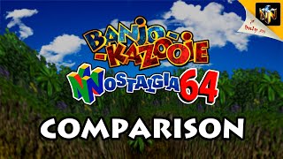 BK Nostalgia 64 / Banjo Kazoo Comparison - Jungle