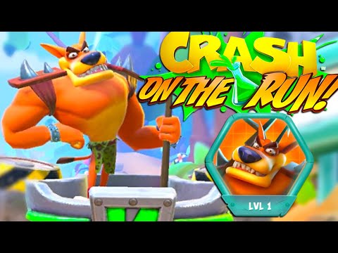 Crash Bandicoot: On the Run! New island - Tiny Tiger