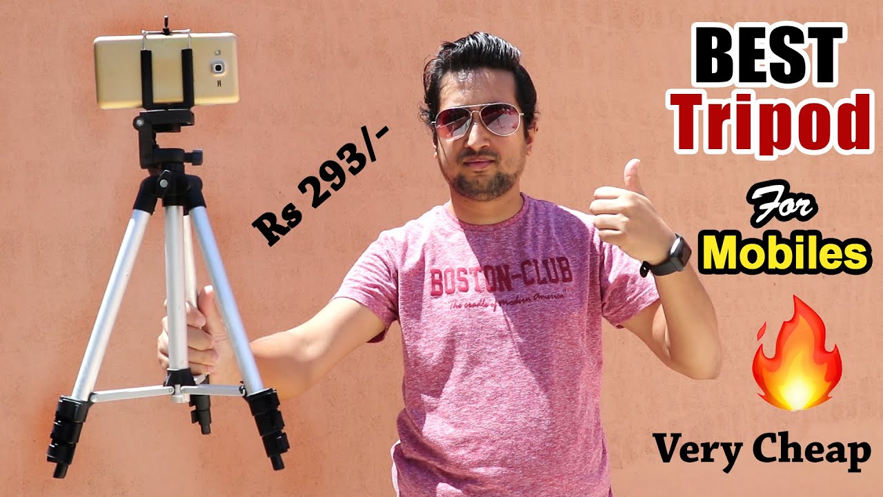 Cheap & Best Tripod for Mobile YouTube Videos | Best Tripod for Smartphone Vloggers | Tripod Review
