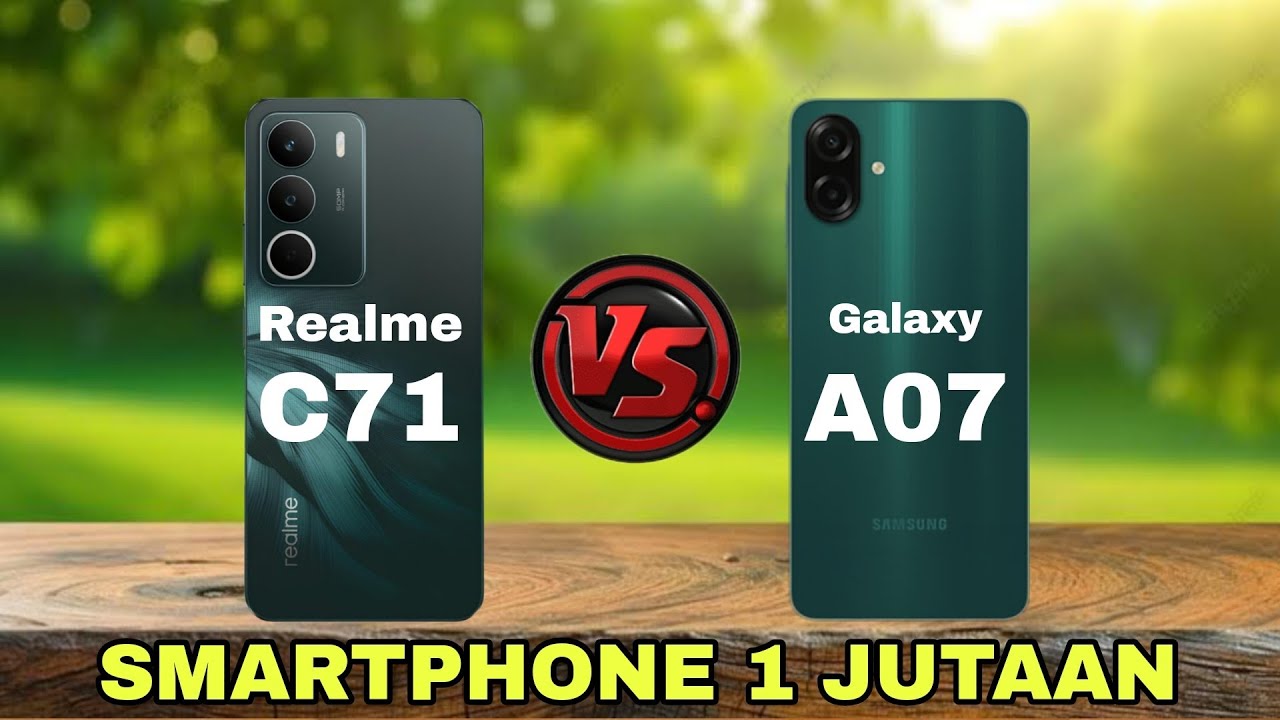 REALME C71 VS SAMSUNG GALAXY A07 