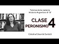 Clase 4 "Peronismo", prof Marina Kabat. Teórico de materia Historia Argentina III B Cátedra Sartelli