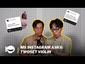 Do Brett and Eddy from TwoSet Violin ever fight? | MS IG Asks