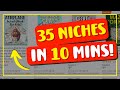 Fast & Easy KDP Niche Research: 35 Activity Book Niches In 10 Minutes!