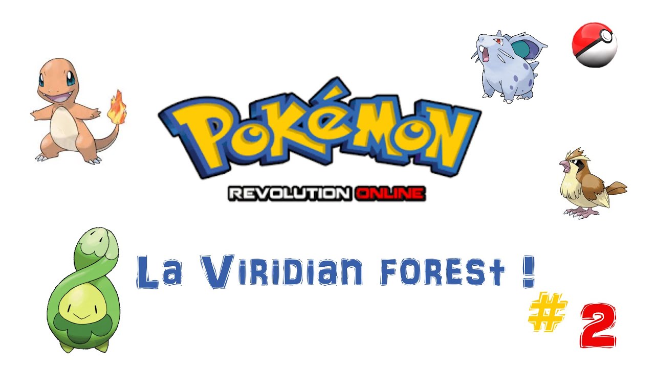 Pokemon Revolution Online Episode 2 La Viridian forest ! (Forêt de