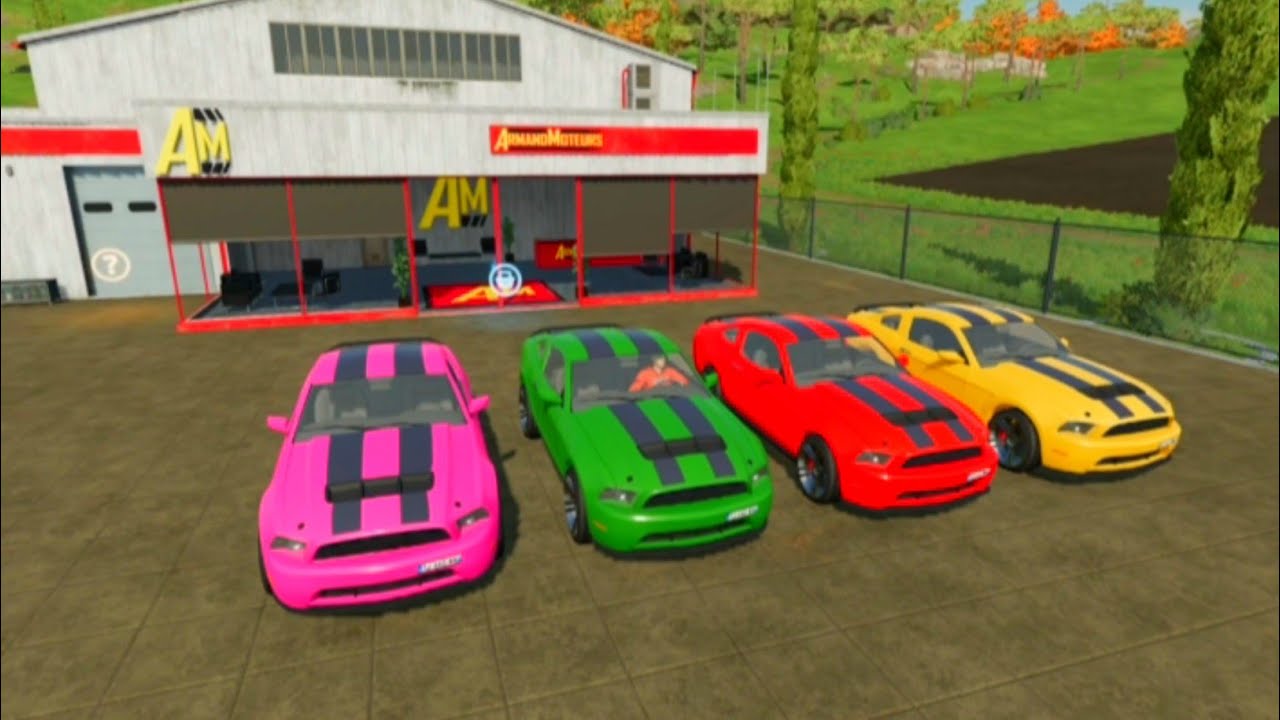 Farming simulator 22 BMW Cars Games 