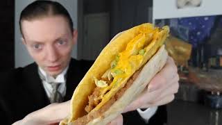 Taco Bell NEW Double Decker Taco Review!