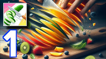 Perfect Slices | no commentary gameplay walkthrough | android,ios | part 1