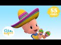 La Bamba y más canciones infantiles con Cleo y Cuquín | Familia Telerin