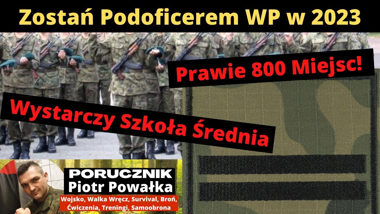 Jak Zostać Podoficerem w Wojsku w 2023? Duży Nabór "z Cywila" [Minister Zatwierdził]