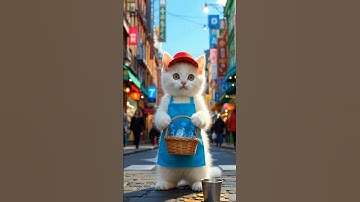 The Sewing Kitten Who Worked Until Her Last Breath 💔🐱