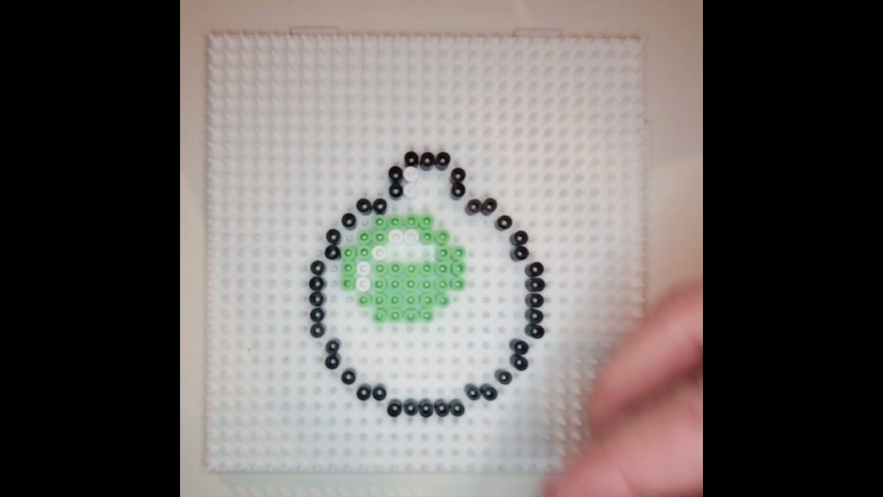 Pärlplatta julgranskula