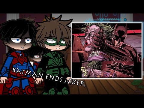 (🇺🇸, 🇧🇷) Justice League react to Batman ends Joker