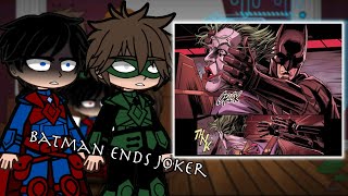 , Justice League React To Batman Ends Joker