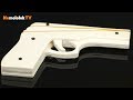 83. Трехзарядный пистолет, стреляющий резинками/ Rubber band gun DIY