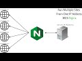 Run Multiple Site from one IP with  reverse proxy Nginx