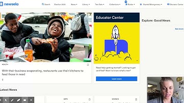 How to log in and use Newsela