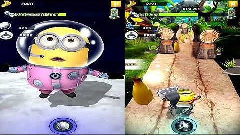 🚀Minion Rush Despicable Me🚀, Android Reverse Gameplay - (1-4 Rooms) Walkthrough, Episode 547