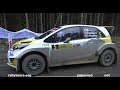 Proton Iriz R5 rally car in action rallying on Cambrian Rally 2020 and onboard incar footage.