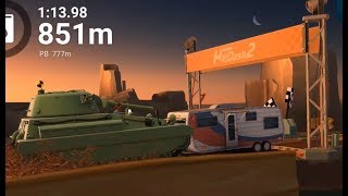 CANYON NIGHT LEVEL 30 - MMX Hill Dash 2 screenshot 1