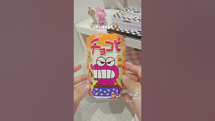unboxing chocobi shin - chan