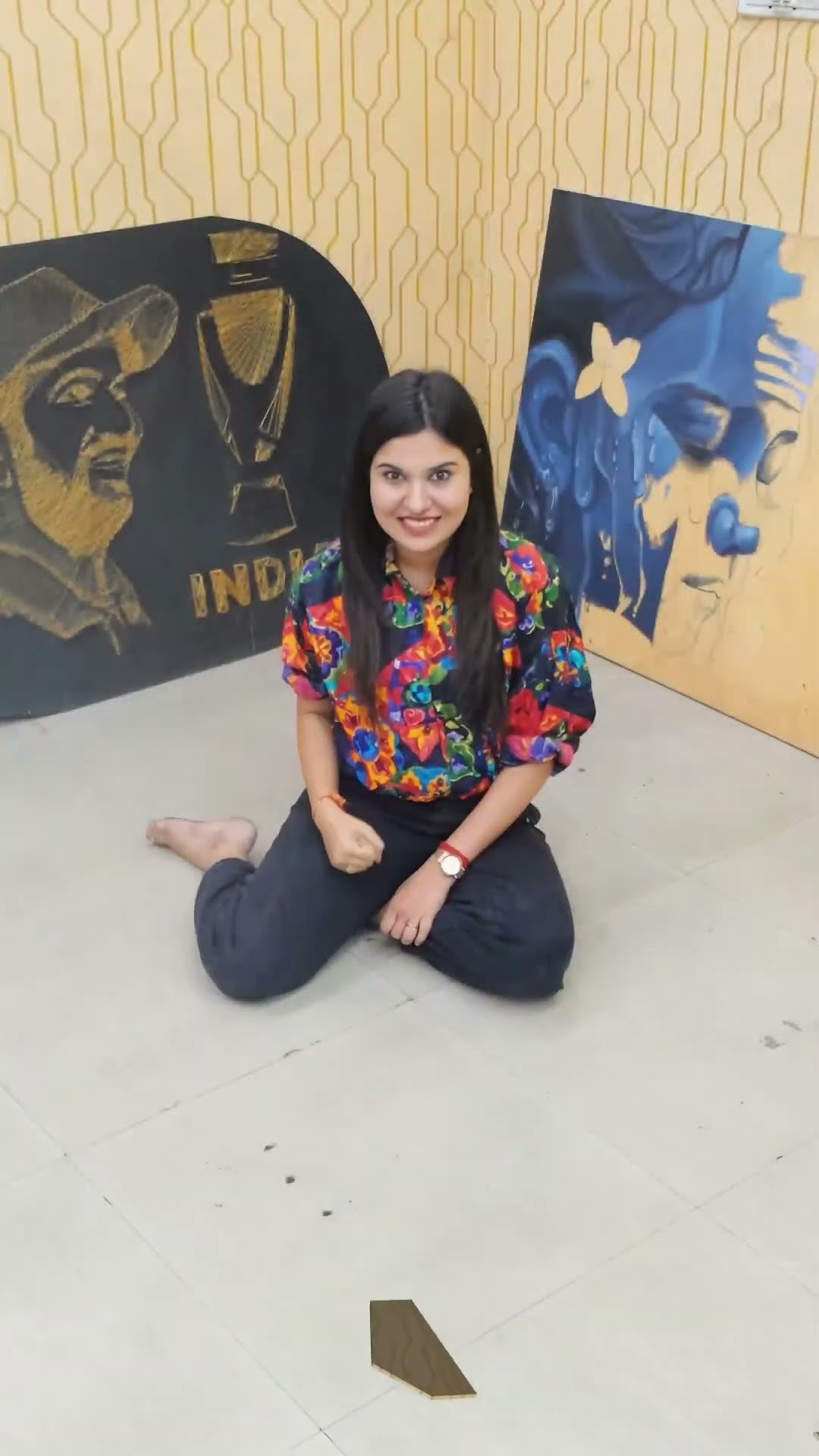 Sabse Best Transition konsa laga aapko ? #shorts #artistshikhasharma #3drangoliqueen