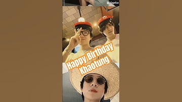 Happy birthday Khaotung🥳#khaotung #firstkhao