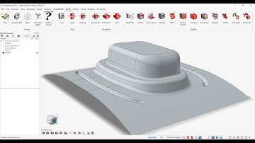 Creating Draw Beads on Die face in Altair Inspire Studio 2021 (Thai)