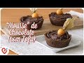 "Mousse" de Chocolate (com Tofu) - Super cremoso