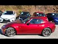Red 2020 Mazda MX5 Miata OBD scan Battery Test pre-purchase inspections video by Karcheckz Atlanta