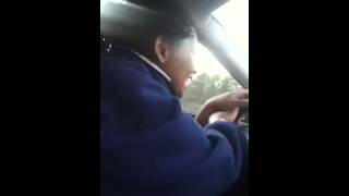 Reckless Driver Singing "My Boo"