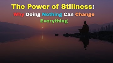 The Power of Stillness Why Doing Nothing Can Change Everything