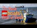 Do Lego Boats float at sea