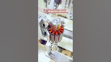 Brushless motor stator fly-fork outside winding,Two station fly-fork automatic winding machine.