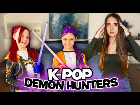 Video Ci TRASFORMIAMO nelle K-POP DEMON HUNTERS ma poi SPARISCONO Aurora non le TROVA PIÙ •Ep1•