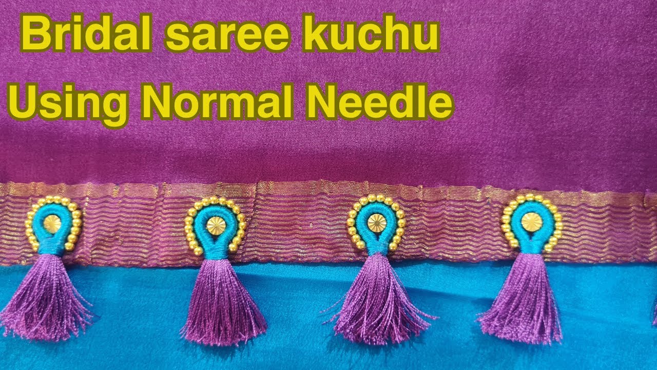 Radhe Krishna Saree Tassels-Saree kuchu