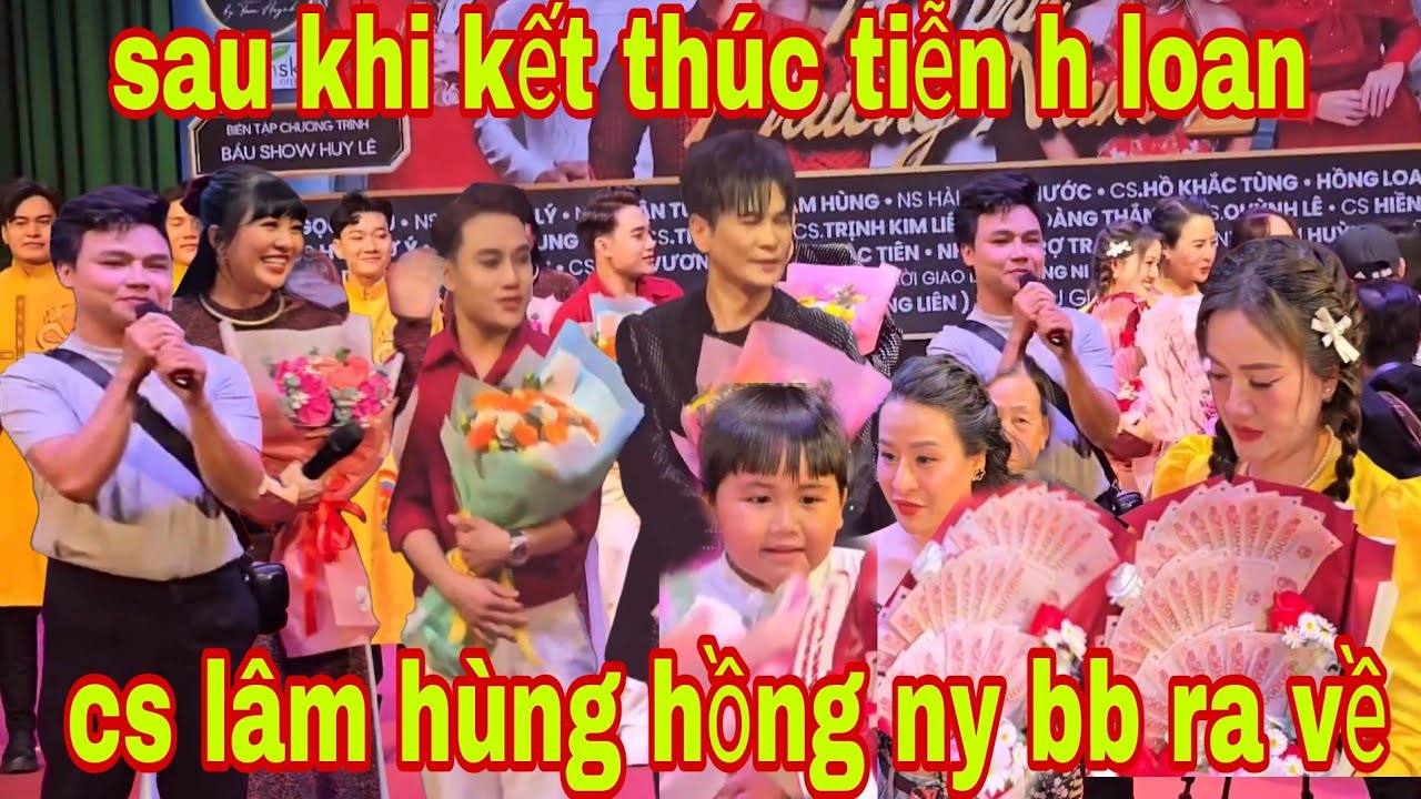 Sau khi sân khấu khép lại cs ns bước lên sân khấu chia sẻ rất dễ thương 