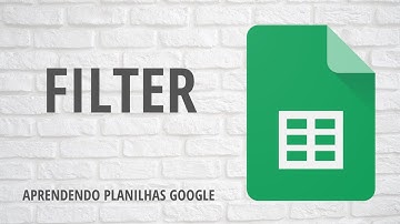 Função Filter | Aprendendo Planilhas Google