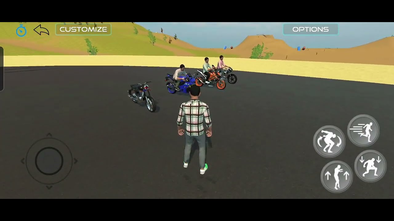 KTM vs RS vs Bullet vs Spalandar ki dhamakedar race 🔥😱💯 | in game🎮 | MR GAMER 01 #gameplay 