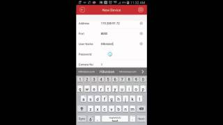 Hikvision iVMS 4500 Mobile App Setup screenshot 5